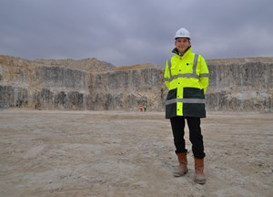 Most of us know Nicolas as the young man who checks that you always have your hardhat on and that you never step where you're not supposed to. But there's much more to his mission: at 27, he is ''the voice of safety on behalf of the Building Owner'' on the work site. (Click to view larger version...)