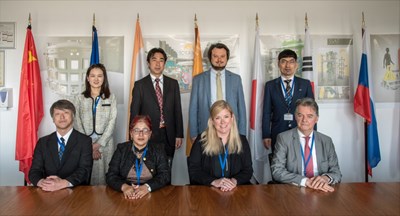 Members of the Financial Audit Board meet at ITER Headquarters every year to audit the previous year's accounts. (Photo: 2023) (Click to view larger version...)